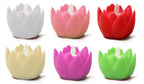 Lotus Flower LED Tealight Candles – Decorative Diya Lights for Festivals & Home Décor